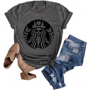 Women Halloween Basic Witch T-Shirt