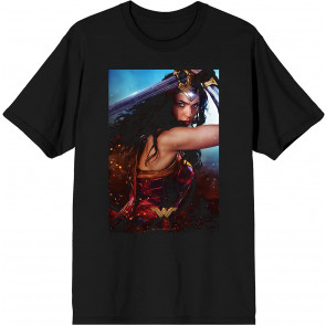 Wonder Woman Movie Poster Men's Black T-Shirt
