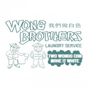Wong Brothers Two Wongs Will Make It White T-Shirt