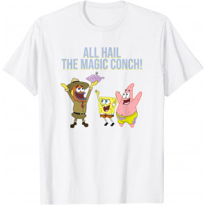 X SpongeBob SquarePants - All Hail The Magic Conch! T-Shirt