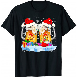 Xmas 2 Beer Glasses T-Shirt