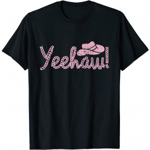 Yee Haw Howdy Rope Rodeo Western Country Southern Cowgirl T-Shirt
