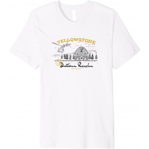 Yellowstone - Dutton Ranch Illustration T-Shirt