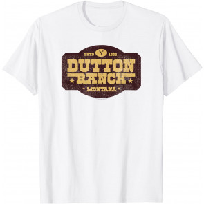 Yellowstone Dutton Ranch Sign Montana T-Shirt