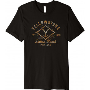 Yellowstone Sunburst Logo Dutton Ranch T-Shirt