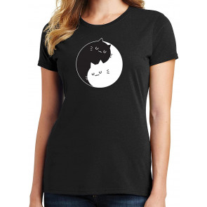 Ying Yang Cats T-Shirt