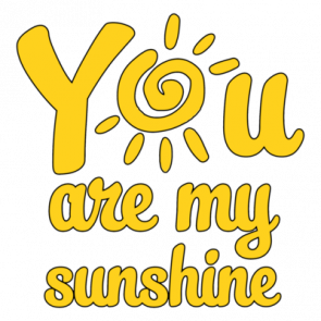 You Are My Sunshine  Cute Funny Mother And Daughterson Tshirt  T-Shirt