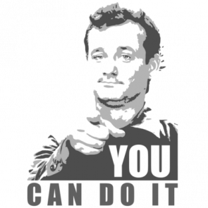 You Can Do It  Bill Murray  Stripes  80s Tshirt